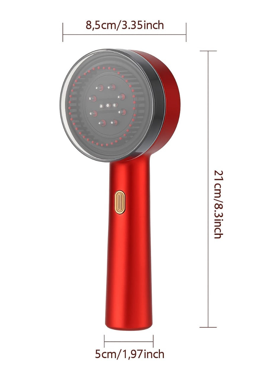 HairStra™ – Scalp Massage & Red Light Therapy Comb